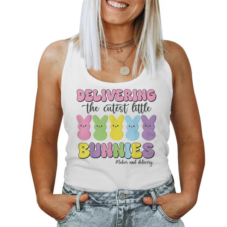 Delivering The Cutest Bunnies Labor & Delivery Nurse Easter Women Tank Top