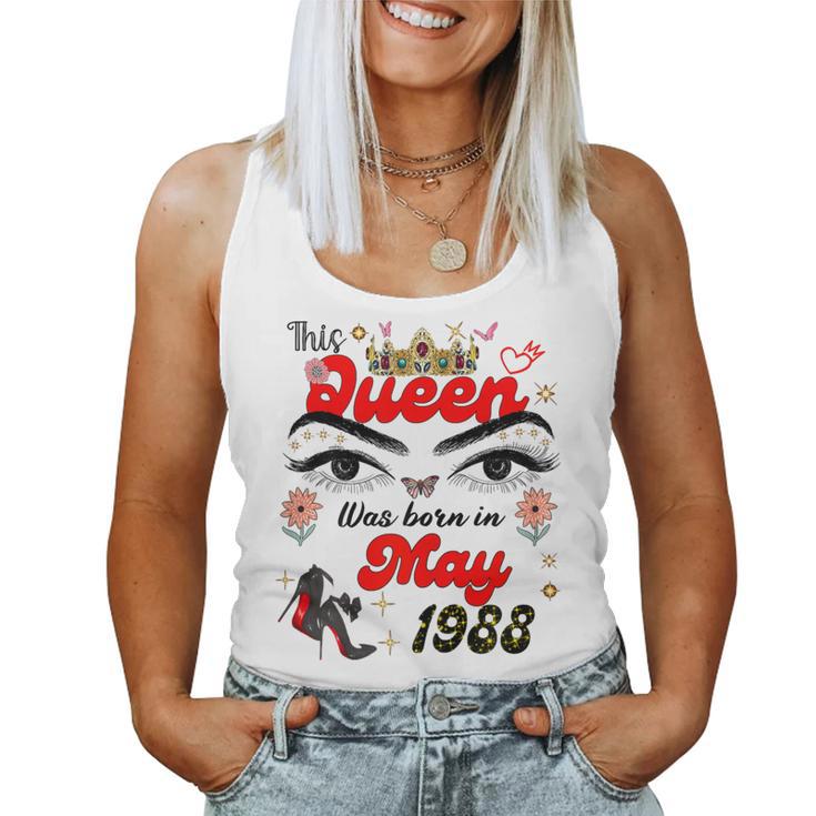 Diese Königin Wurde Im Mai 1988 Geboren Mai Geburtstag Frauen Tank Top Frauen