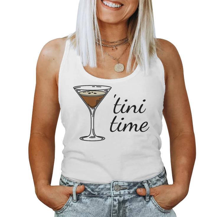 Espresso Martini Drinking Coffee Lovers Cocktail Bartender Women Tank Top