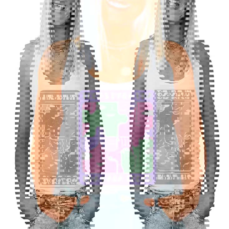 Feminista Morada Todas Unidas 8M Marzo Sin Mangas Camiseta de