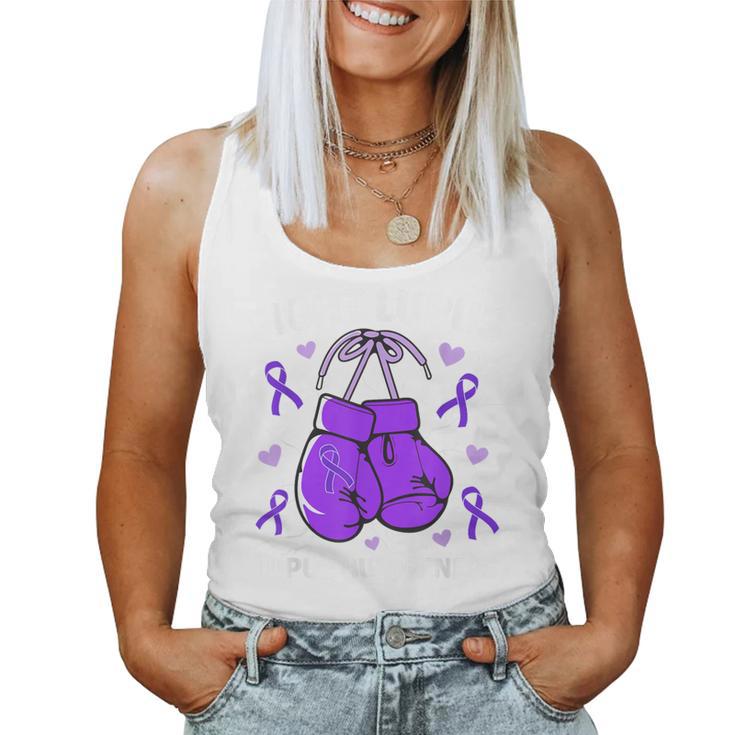 Fight Lupus Purple Awareness Ribbon Lupus Fighter Men Women Tank Top