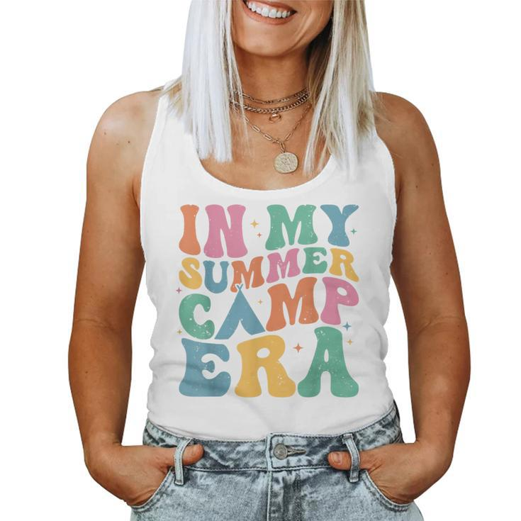 Groovy In My Summer Camp Era Retro Summer Camper Women Women Tank Top