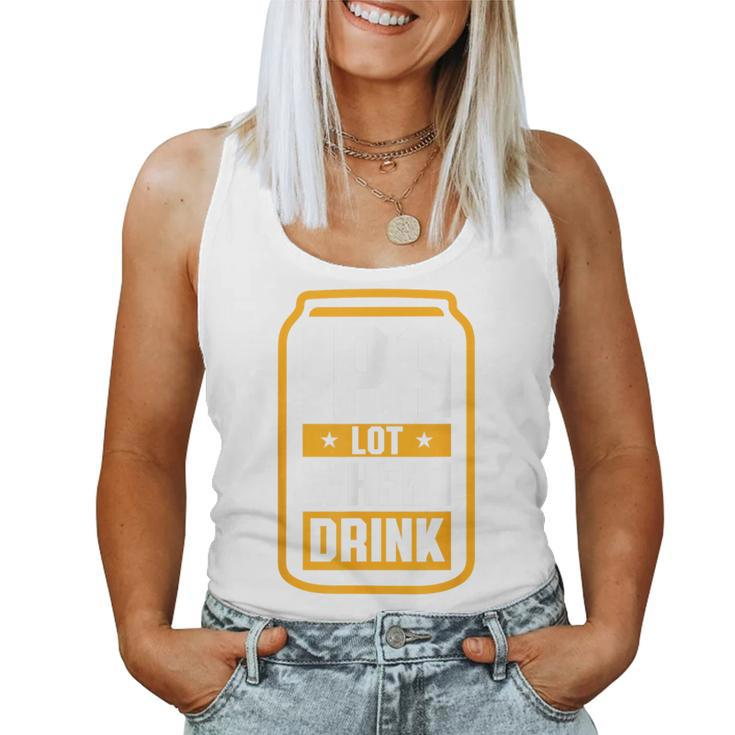 Ipa Lot When I Drink Beer Lover St Patrick's Day Women Tank Top
