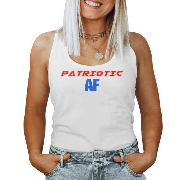 Patriotic Af Apparel Women Tank Top