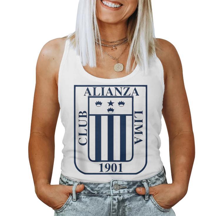 Peru Peruvian Alianza Lima Soccer Women Tank Top