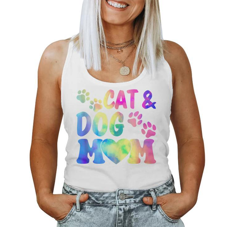 Pet Cat Mom Dog Mom Mother's Day Fur Mama Mommy Pet Lover Women Tank Top