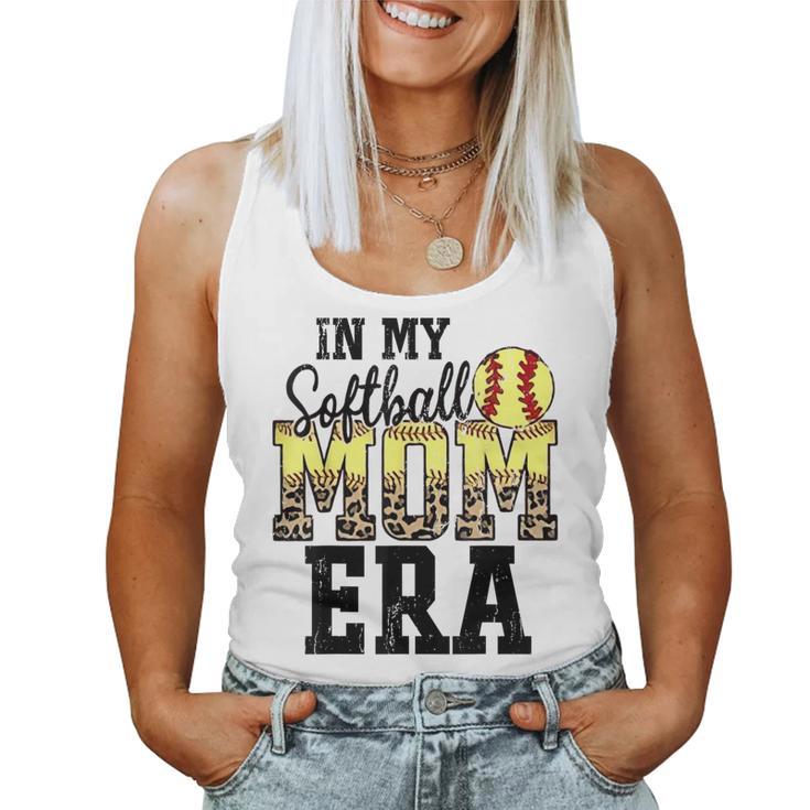 Retro In My Softball Mom Era Women Tank Top