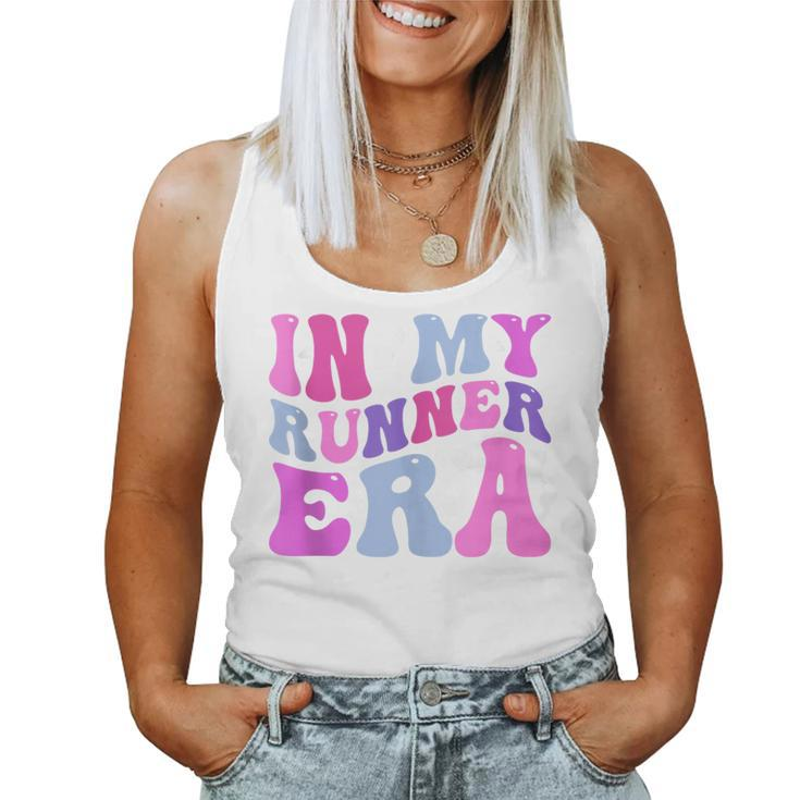 In My Runner Era Running Marathon Fitness Running Mom Women Tank Top