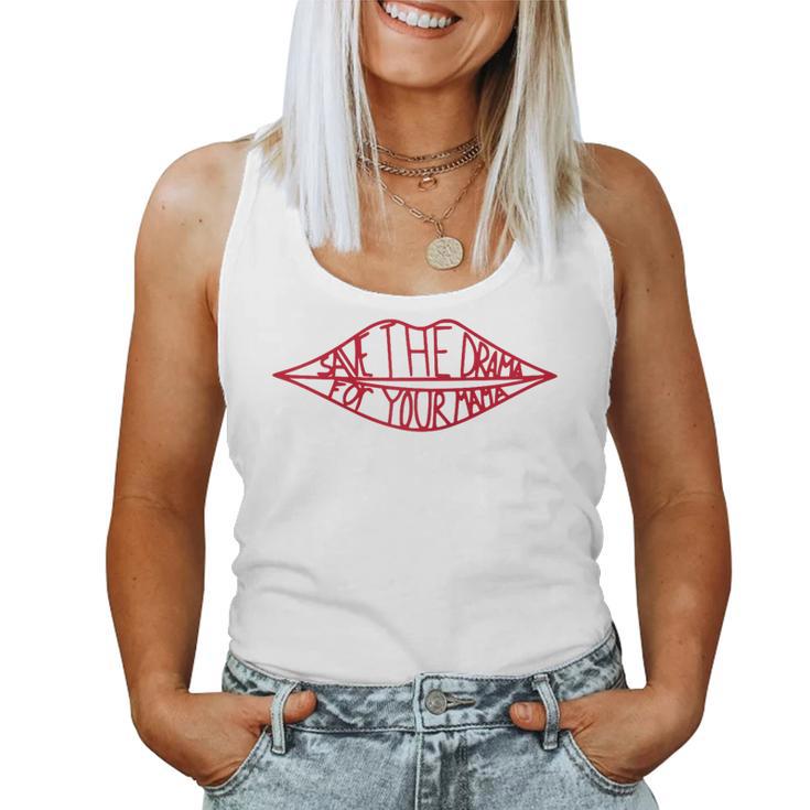 Save The Drama For Your Mama – Lustiges Retro-Geschenk Der 90Er Jahre Raglan Tank Top Frauen