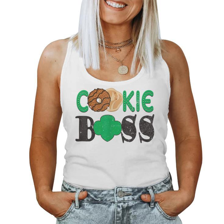 Scout Cookie Boss Girl Troop Leader Family Matching Women Tank Top