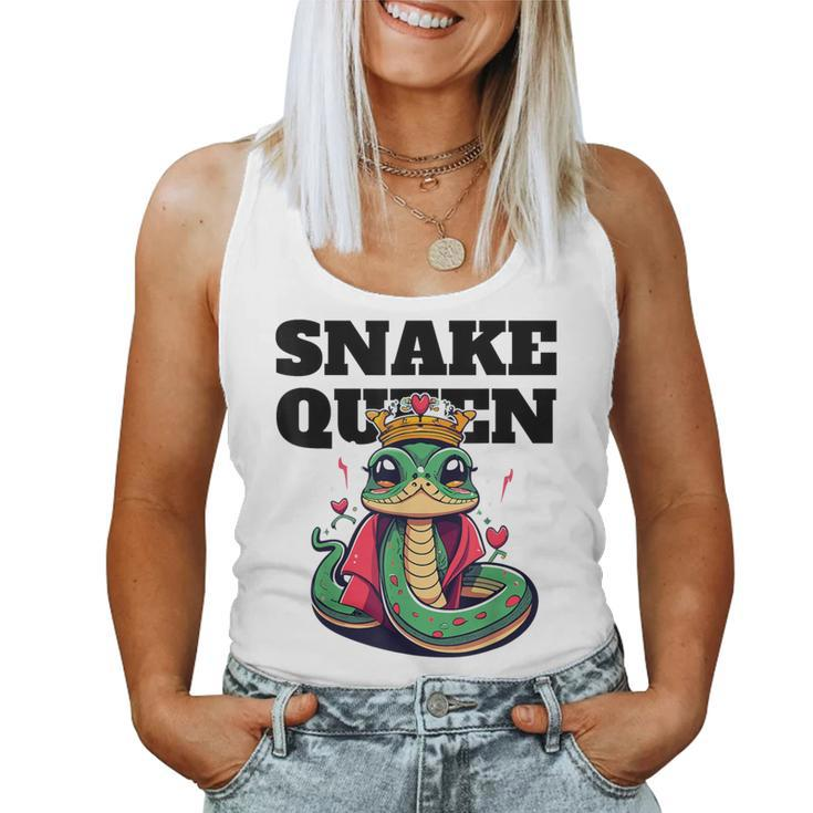 Snake Queen Girls Snake Lover Snake Women Tank Top