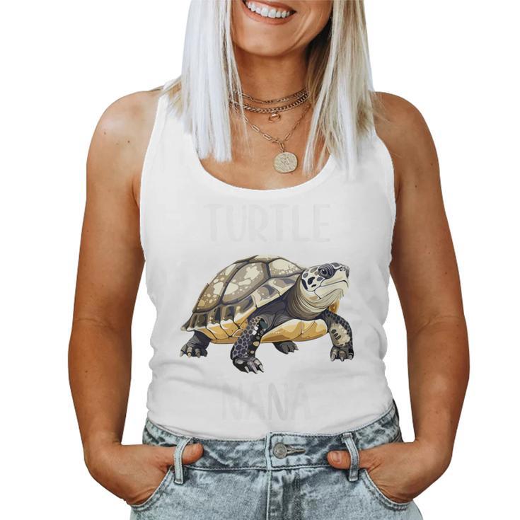 Turtle Nana Animals Lover Grandma Women Tank Top