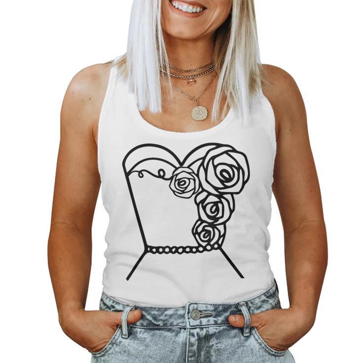 Wedding Dress Bride-To-Be Miss To Mrs Bride Women Tank Top