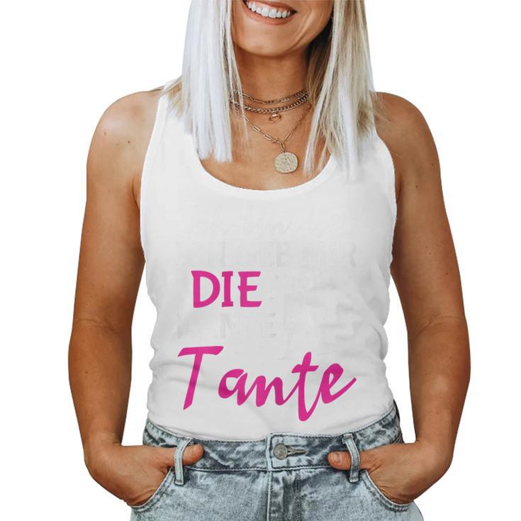 Women's Party Girls Ich Bin Die Ich Geb Mir Die Kante Tank Top Frauen