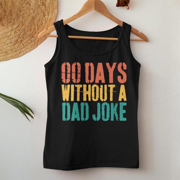 00 Days Without A Dad Joke Dad Saying Father's Day Women Tank Top Unique Gifts