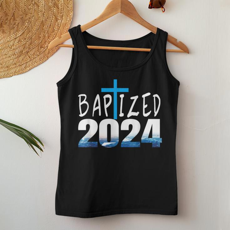 2024 Christian Baptism Baptized-In-Christ Keepsake Women Tank Top Unique Gifts