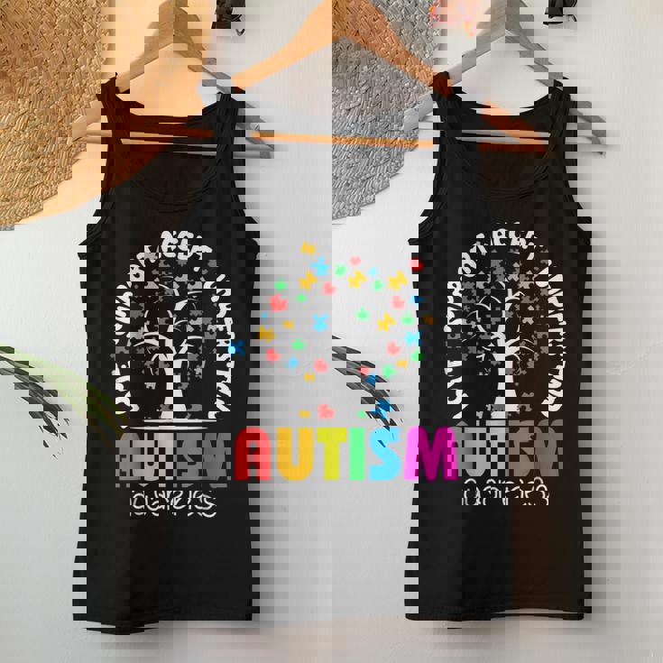 Autism Awareness Teacher Teach Hope Love Inspire Women Women Tank Top Unique Gifts