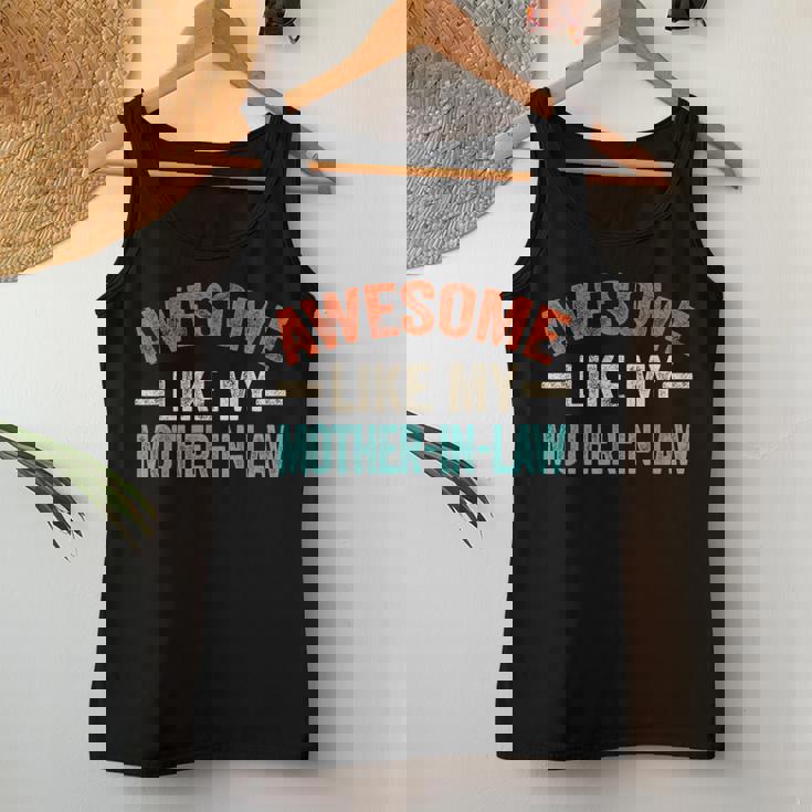 Awesome Like My Mother In Law Son & Daughter Vintage Women Tank Top Funny Gifts
