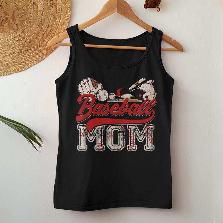 Ball Mama Baseball Softball Mama Damen Tank Top Frauen Lustige Geschenke