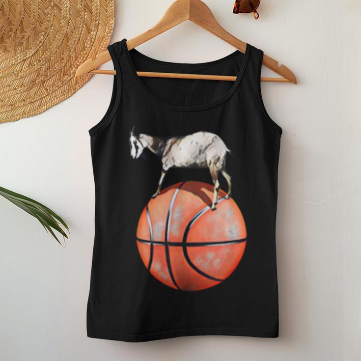 Basketball Goat Jersey For Boy Girl Sports Fan Women Tank Top Unique Gifts