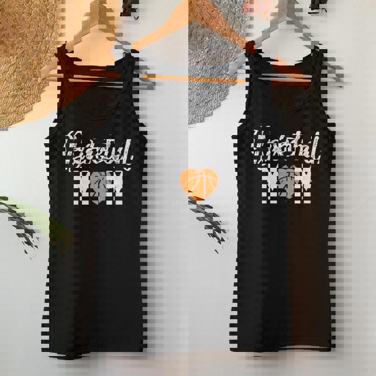 Basketball Mom Cute Heart Mothers For Women Women Tank Top Unique Gifts