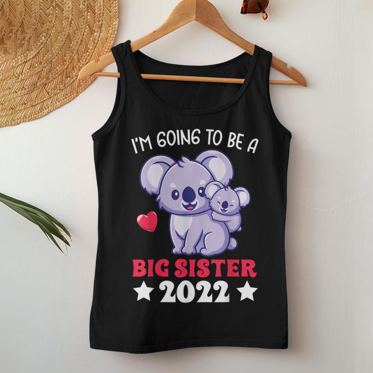 Become Big Sister 2022 Koala Women Tank Top Unique Gifts