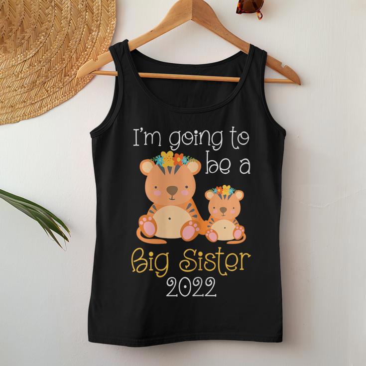 Become Big Sister 2022 Big Sis 22 Women Tank Top Unique Gifts