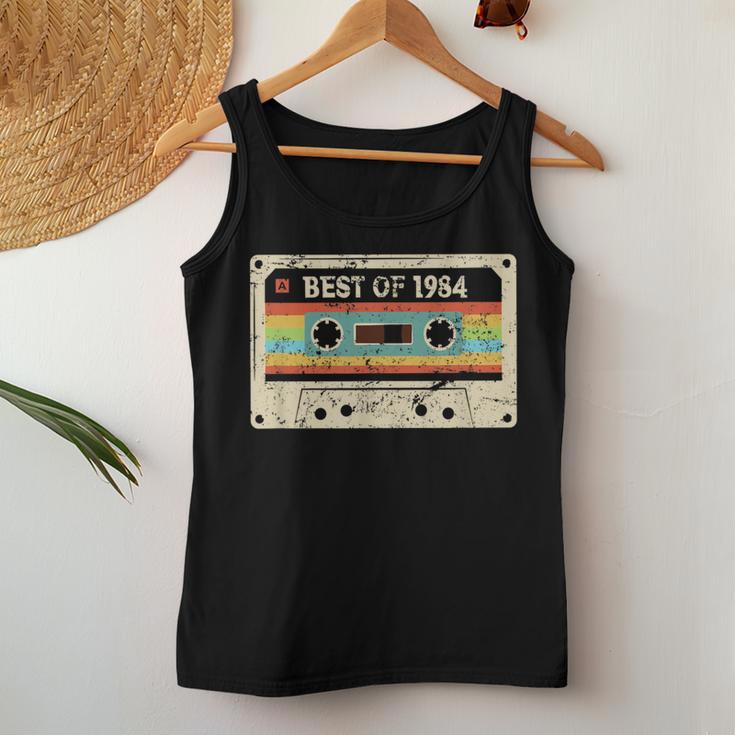 Best 1984 Vintage 40 Year Old Bday 40Th Birthday Women Tank Top Unique Gifts