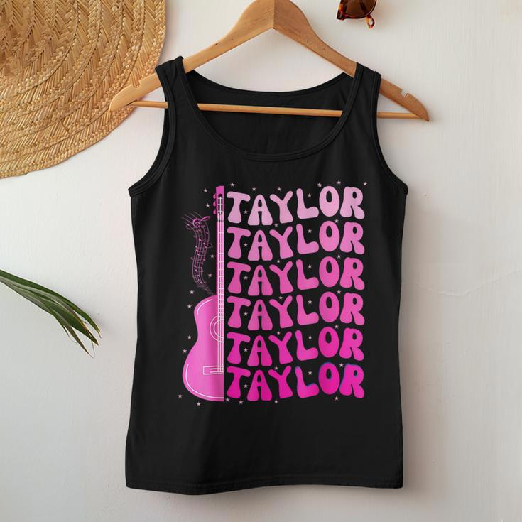 Birthday Taylor First Name Personalized Birthday Party Women Tank Top Personalized Gifts