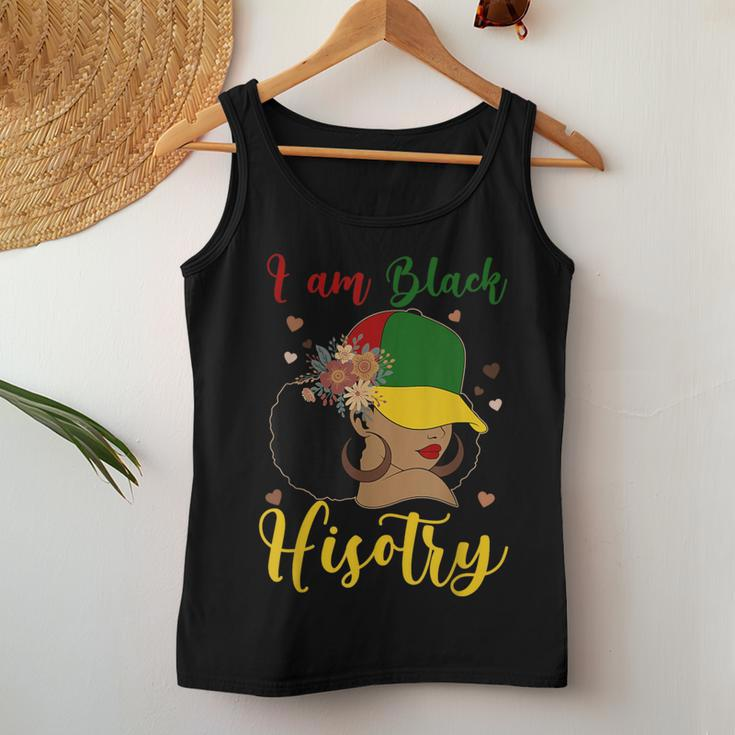 I Am Black History Black History Month African Girls Women Tank Top Unique Gifts