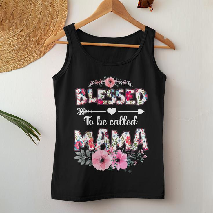 Blessed To Be Called Mama Mama Mother's Day Women Tank Top Unique Gifts
