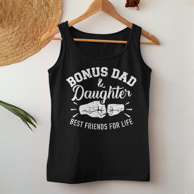 Bonus Papa And Stepdaughter Best Friends For Life Tank Top Frauen Lustige Geschenke