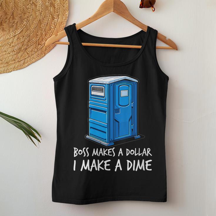 Boss Makes A Dollar I Make A Dime Meme Women Tank Top Unique Gifts