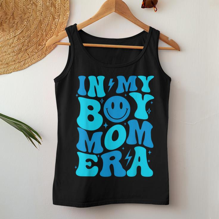 In My Boy Mom Era Retro Groovy Mom Life Happy Mother's Day Women Tank Top Funny Gifts