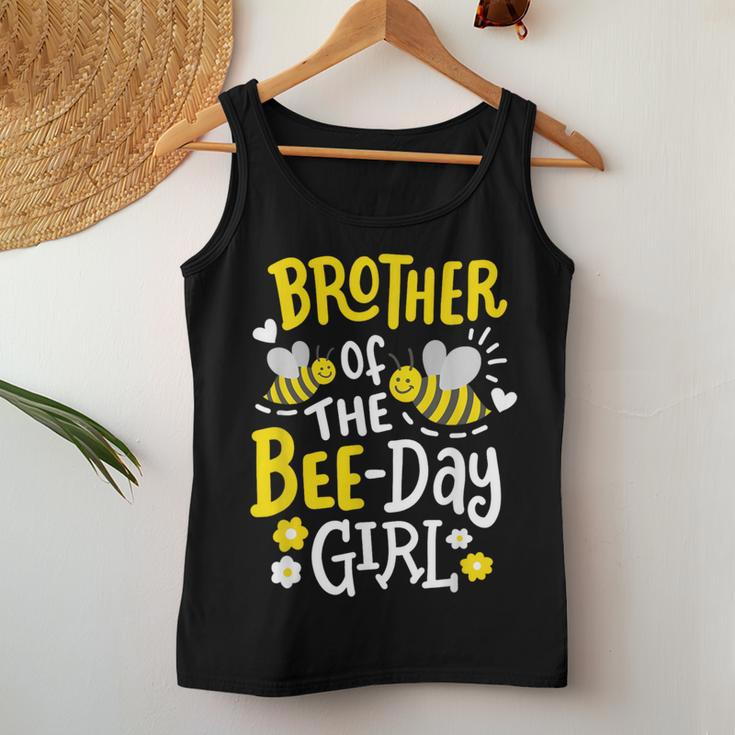 Brother Of The Bee-Day Girl Birthday Party Matching Family Women Tank Top Unique Gifts