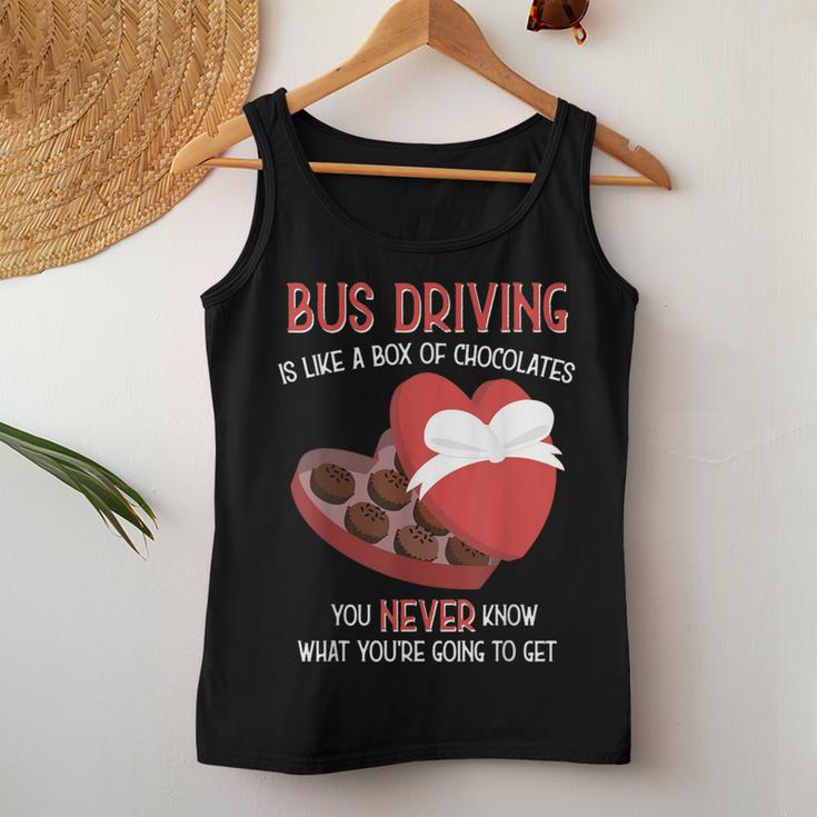 Bus Driver School TeacherValentine S Day Women Tank Top Unique Gifts