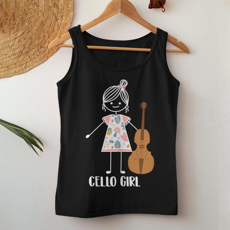 Cello Girls' Cello Playerioloncello Cellist Cello Tank Top Frauen Lustige Geschenke