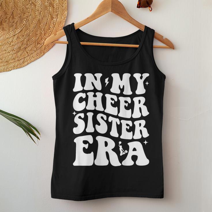 In My Cheer Sister Era Cheerleading Sports Cheer Sis Women Tank Top Unique Gifts