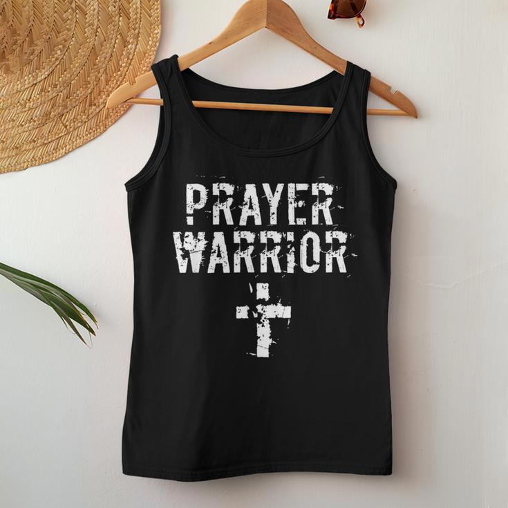 Christian Prayer Warrior Have Faith Quote Bible Verse Women Tank Top Unique Gifts