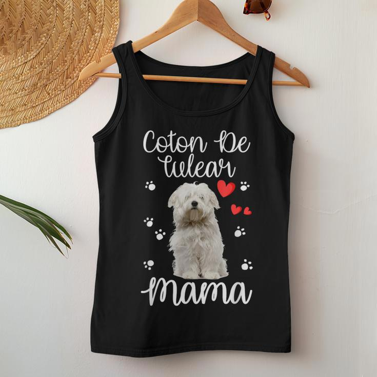 Coton De Tulear Mom Cute Puppy Dog Lovers Women Tank Top Unique Gifts