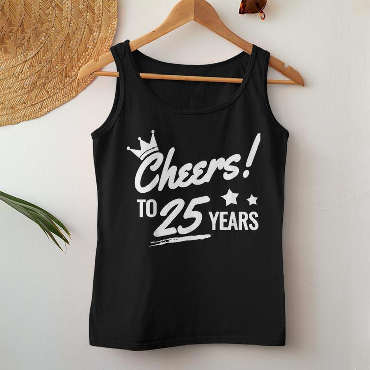 Couple Cool 25Th Anniversary Husband Wife Work Women Tank Top Unique Gifts