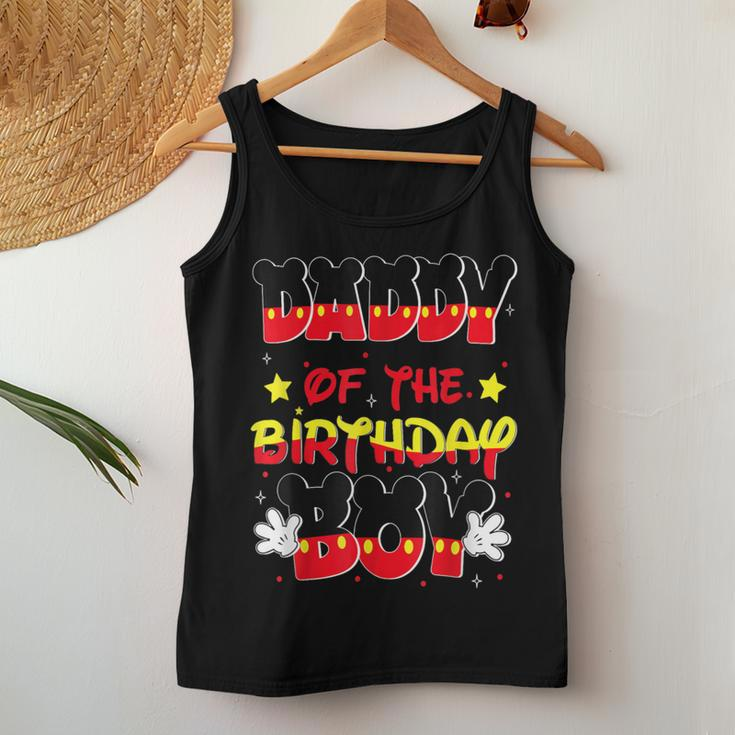 Dad And Mom Daddy Birthday Boy Mouse Family Matching Women Tank Top Unique Gifts
