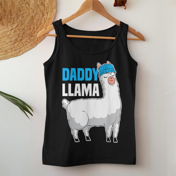 Daddy Llama Bester Papa Aller Zeiten Dada Father's Day Tank Top Frauen Lustige Geschenke