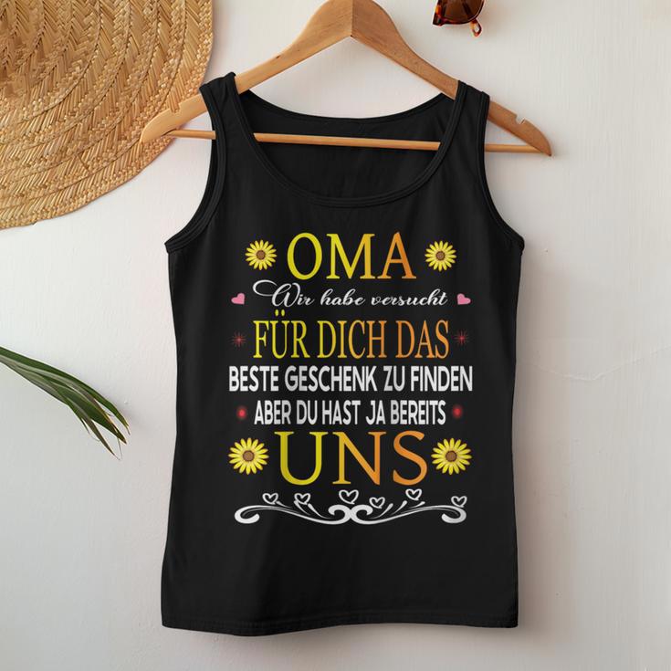 Damen Muttertagsgeschenk Mama Muttertag Spruch Oma Raglan Tank Top Frauen Lustige Geschenke