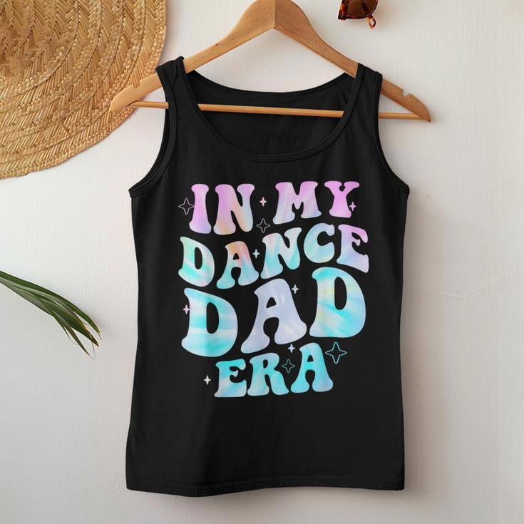 In My Dance Dad Era Groovy For Dance Dad Father's Day Women Tank Top Personalized Gifts