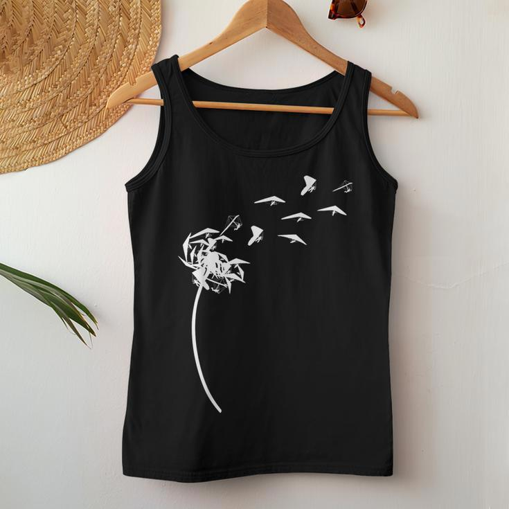 Dandelion Hang Gliding For Hang Glider Women Tank Top Unique Gifts