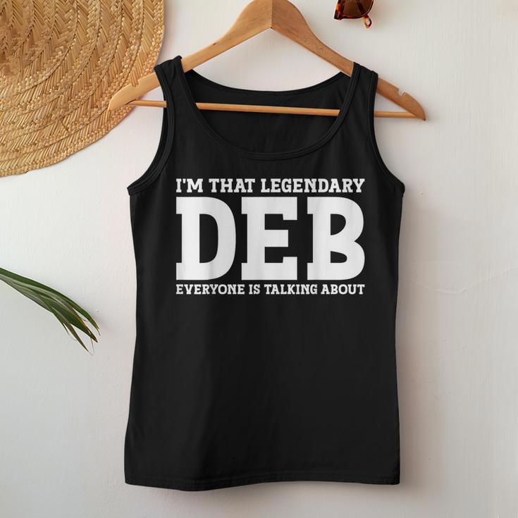 Deb Personal Name Girl Deb Women Tank Top Unique Gifts