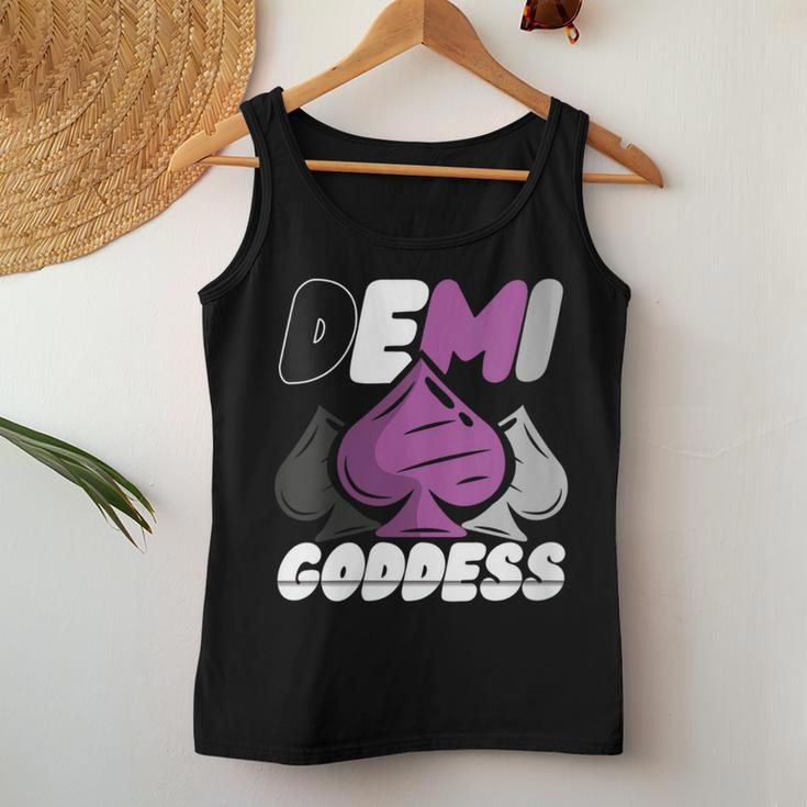 Demi Goddess Proud Demisexual Woman Demisexuality Pride Women Tank Top Unique Gifts