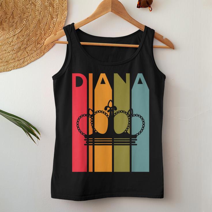 Diana Idea For Girls First Name Vintage Diana Women Tank Top Unique Gifts