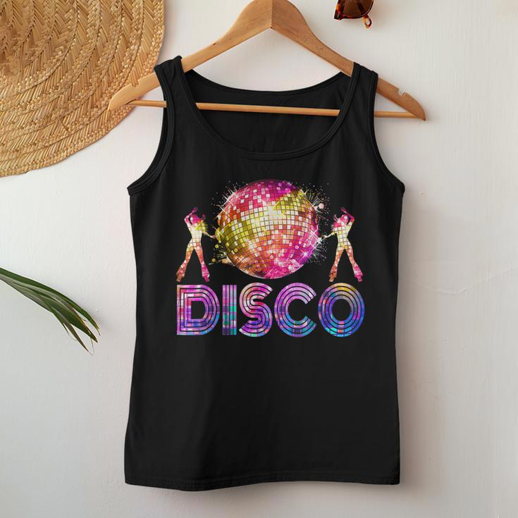 Disco 70S Vintage Retro Theme Dancing Queen 70'S Women Women Tank Top Funny Gifts